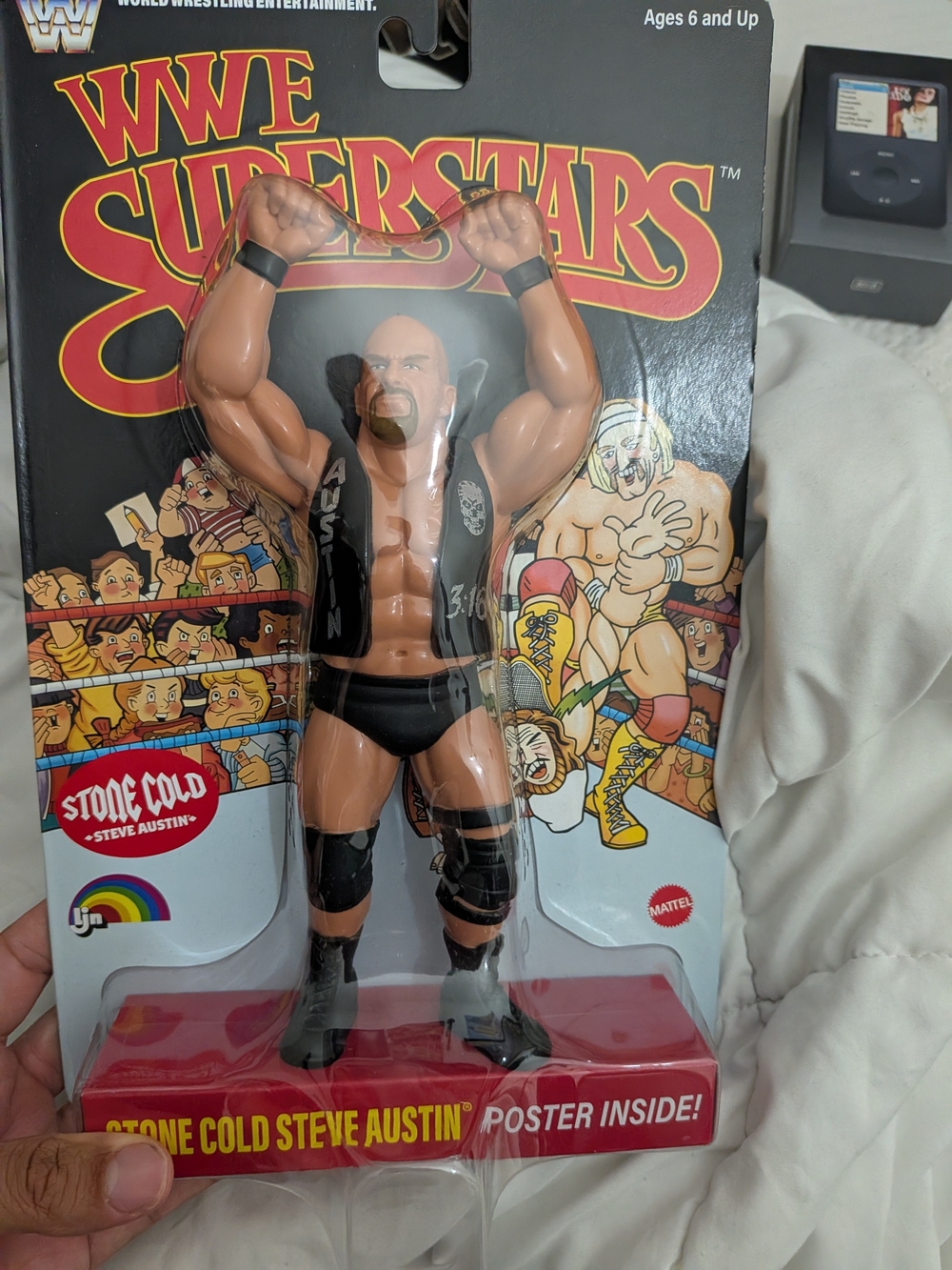 WWE Stone Cold Steve Austin Action Figure - Black & Tan